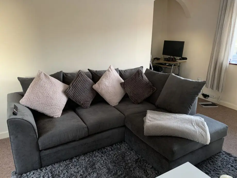 Sofalogy Corner 4x Settee Corner Couch Grey Colour
