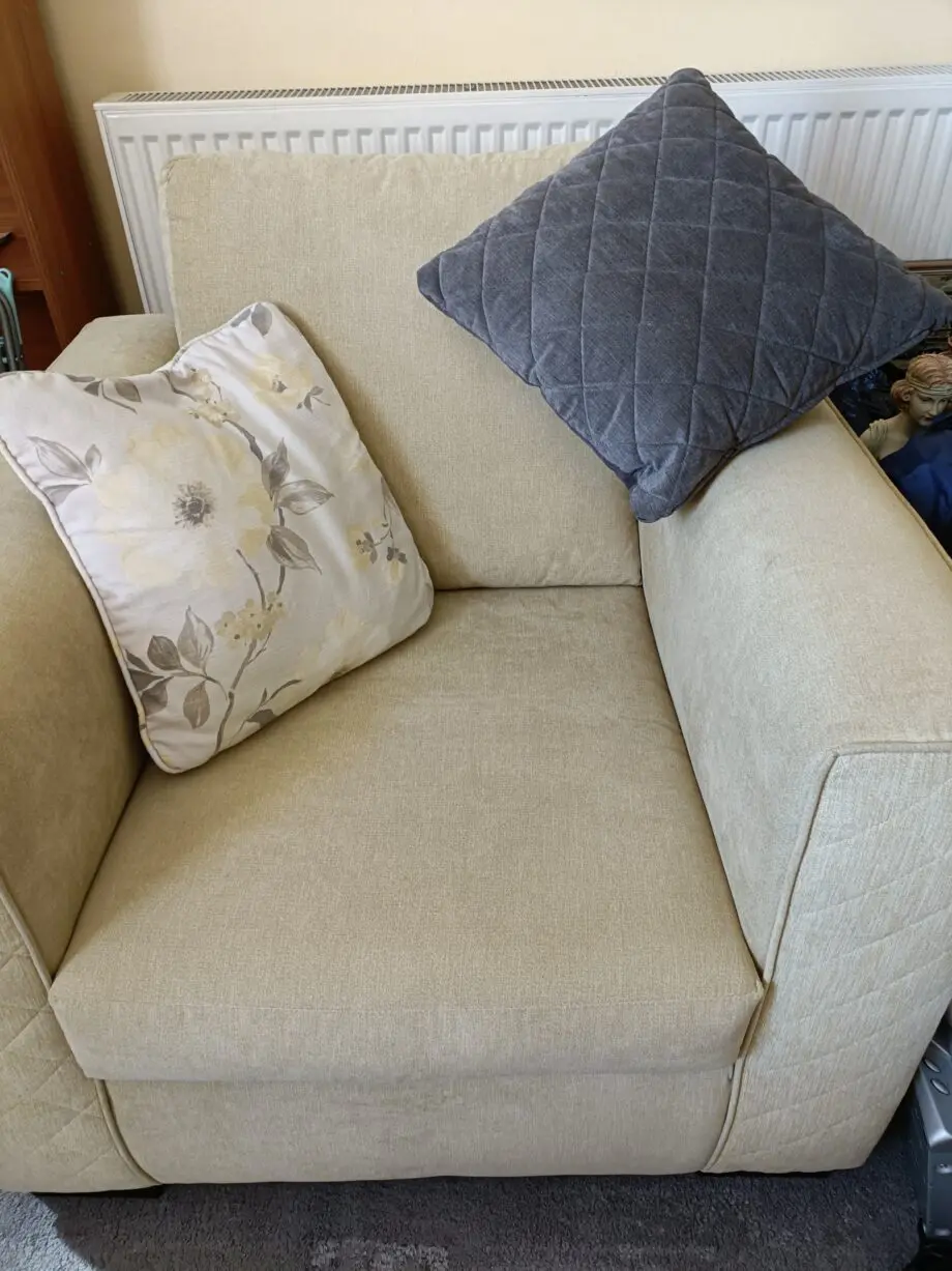BELLA 3 seater sofa and chair