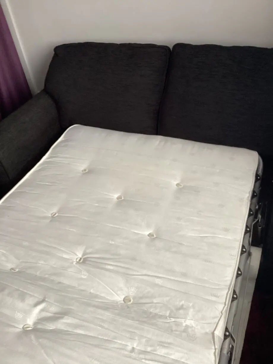 Hardly used sofa bed