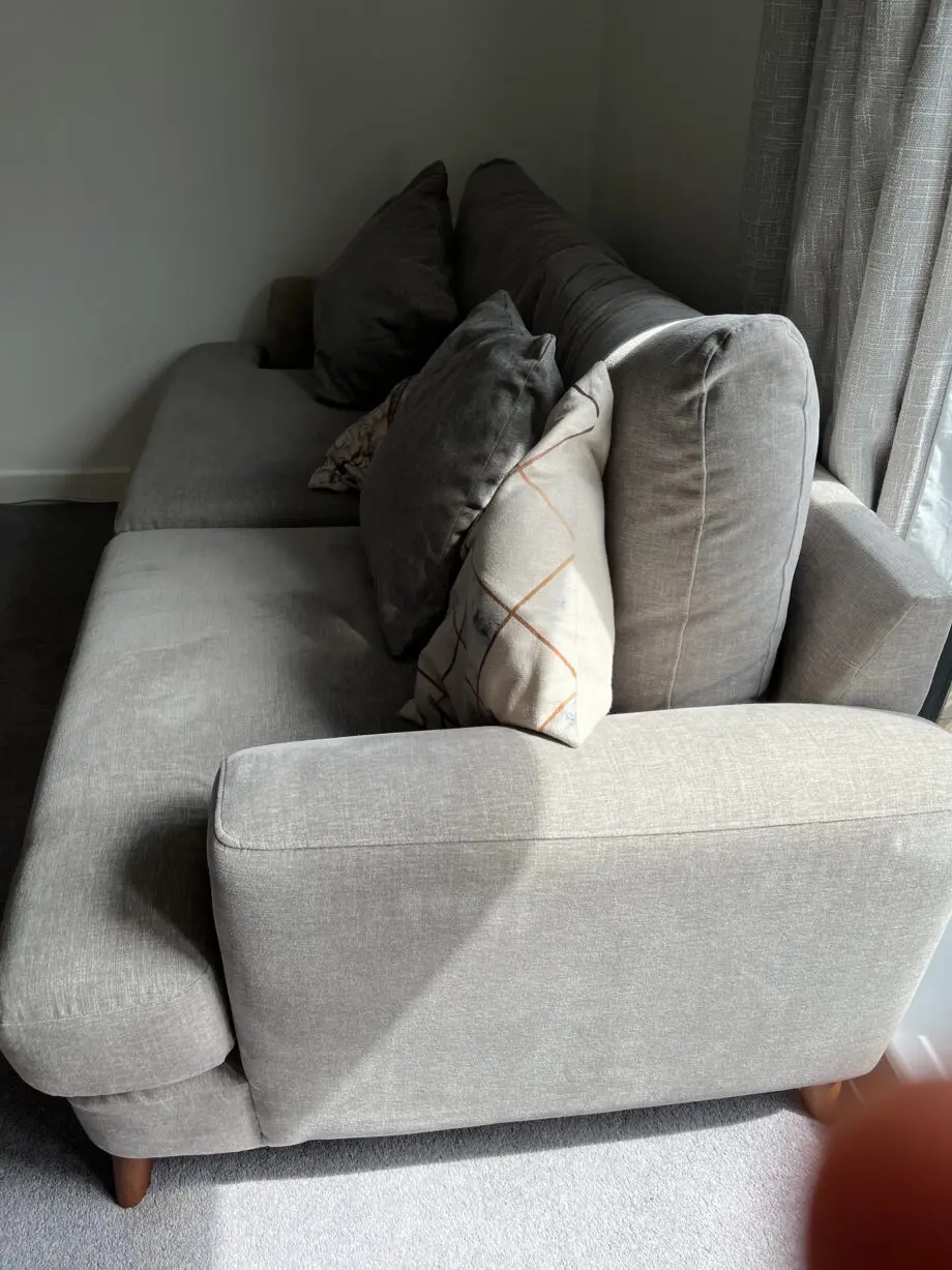 Next light grey 3 seater Parker sofa