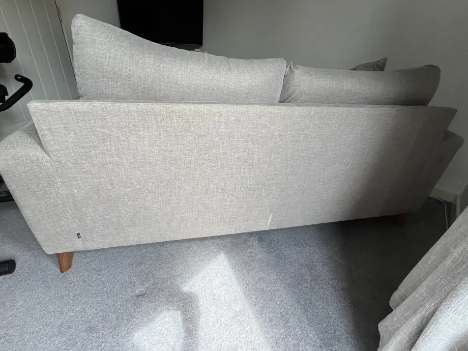Next light grey 3 seater Parker sofa