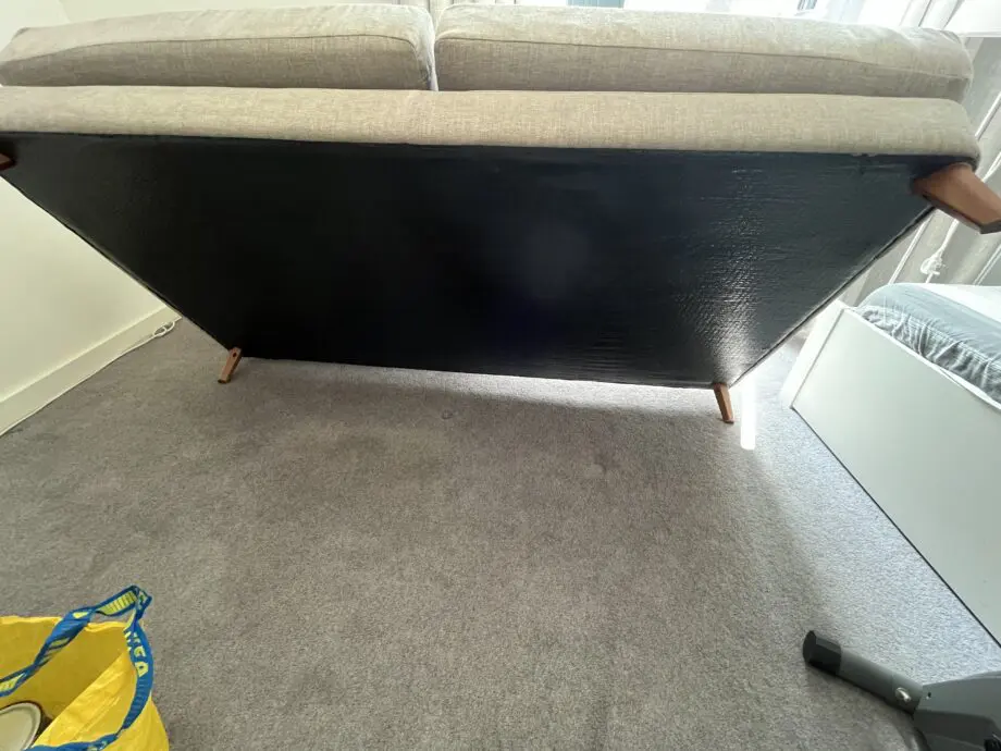 Next light grey 3 seater Parker sofa
