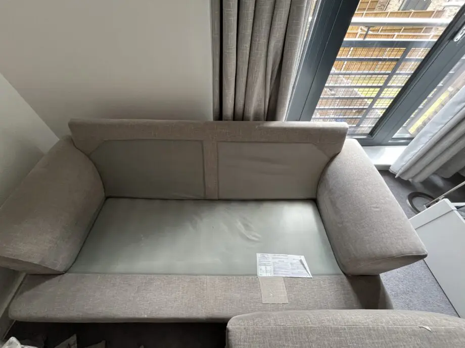 Next light grey 3 seater Parker sofa