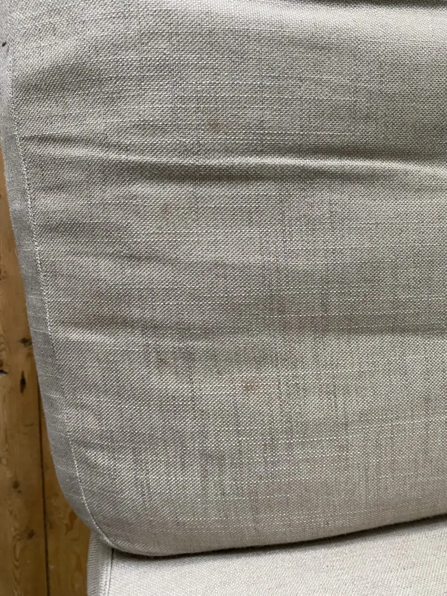 M&S 3 Seater Beige Loose Cover Feather Sofa