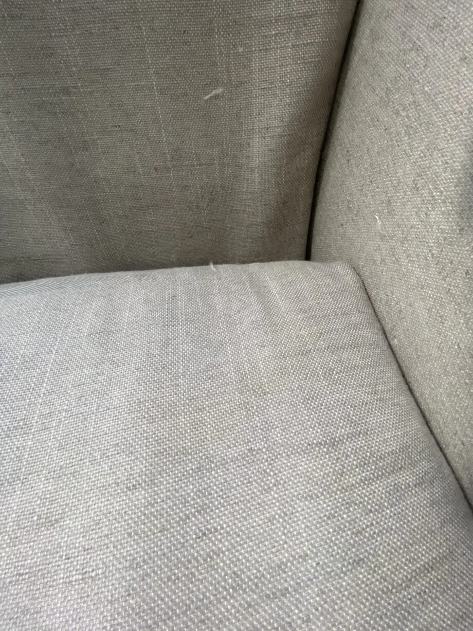 M&S 2 Seater/Loveseat Beige Loose Cover Feather Sofa