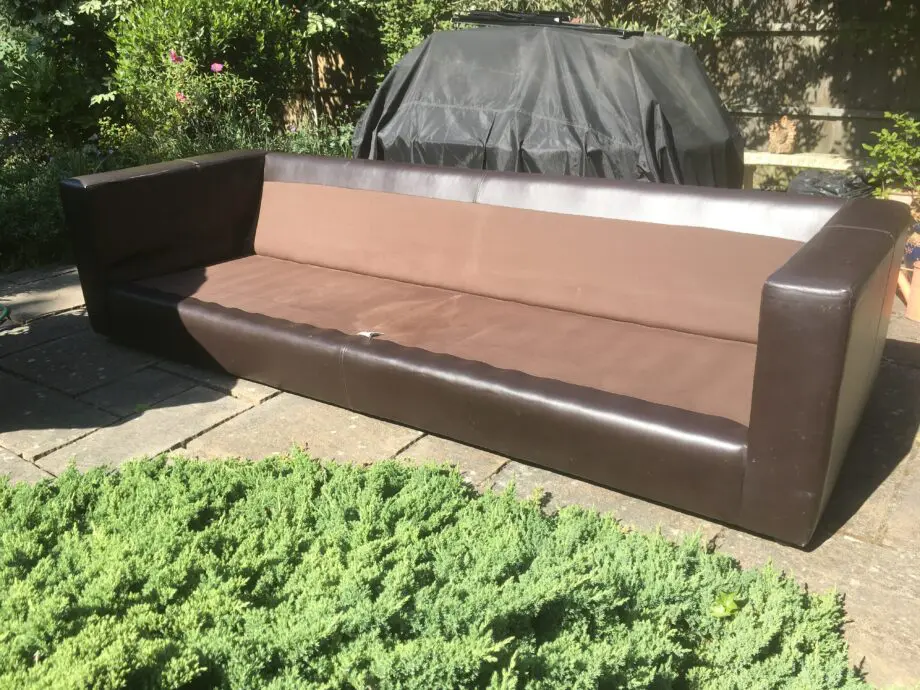 Sofa Workshop sauvage chocolate Jack large leather sofa