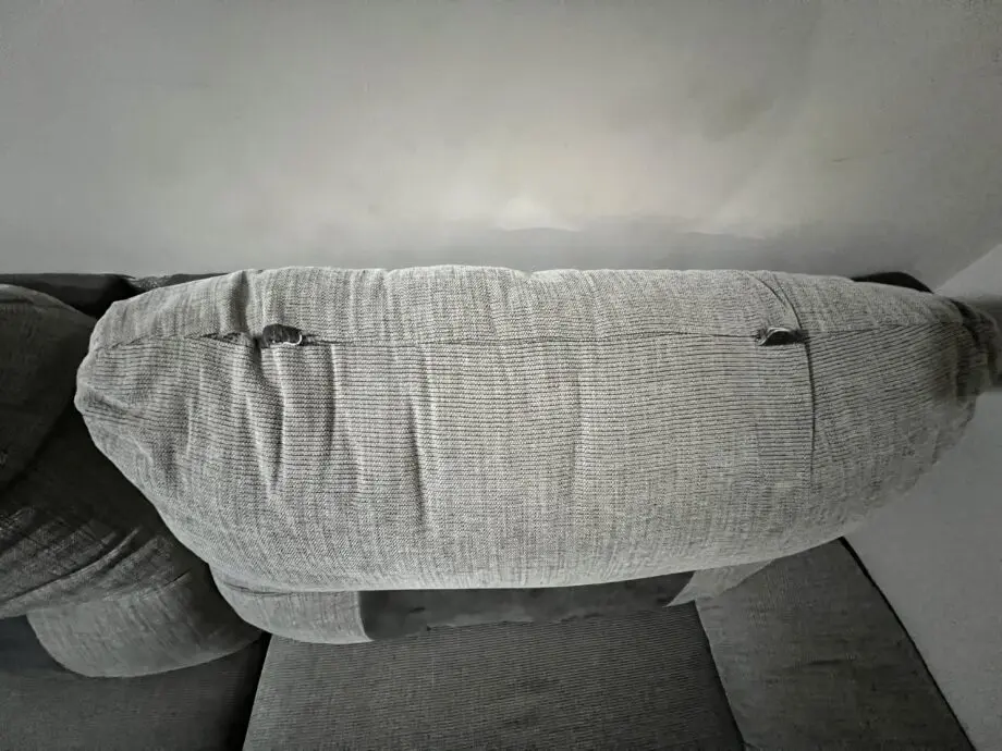 DFS Grey 4 Seater Recliner Sofa