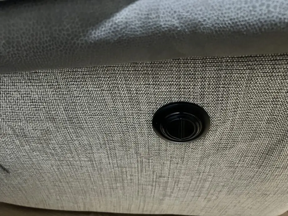 DFS Grey 4 Seater Recliner Sofa