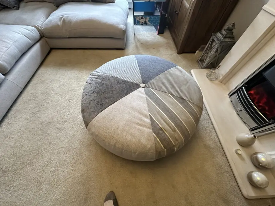 DFS Corner Sofa & foot stool