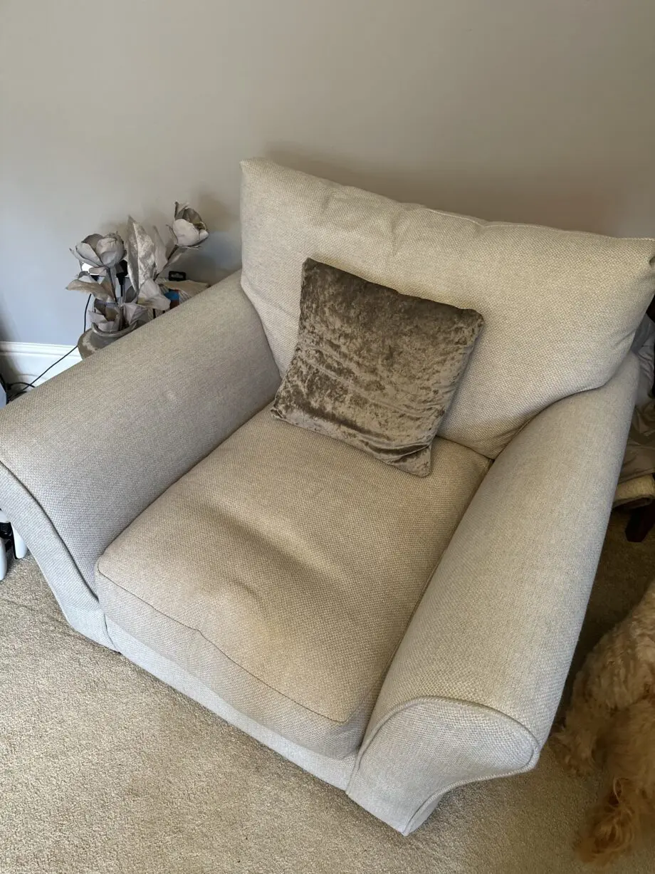 DFS Corner Sofa & foot stool