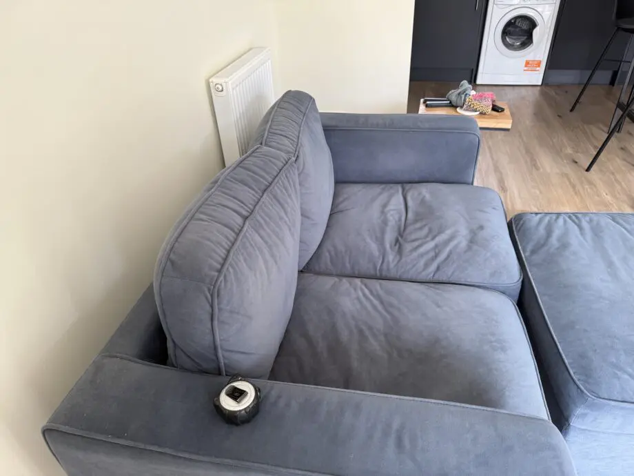 Dusk 2 Seater soho sofa with matching storage footstool