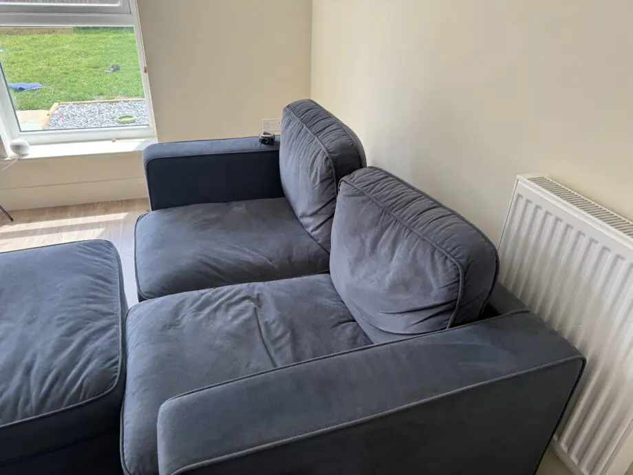 Dusk 2 Seater soho sofa with matching storage footstool