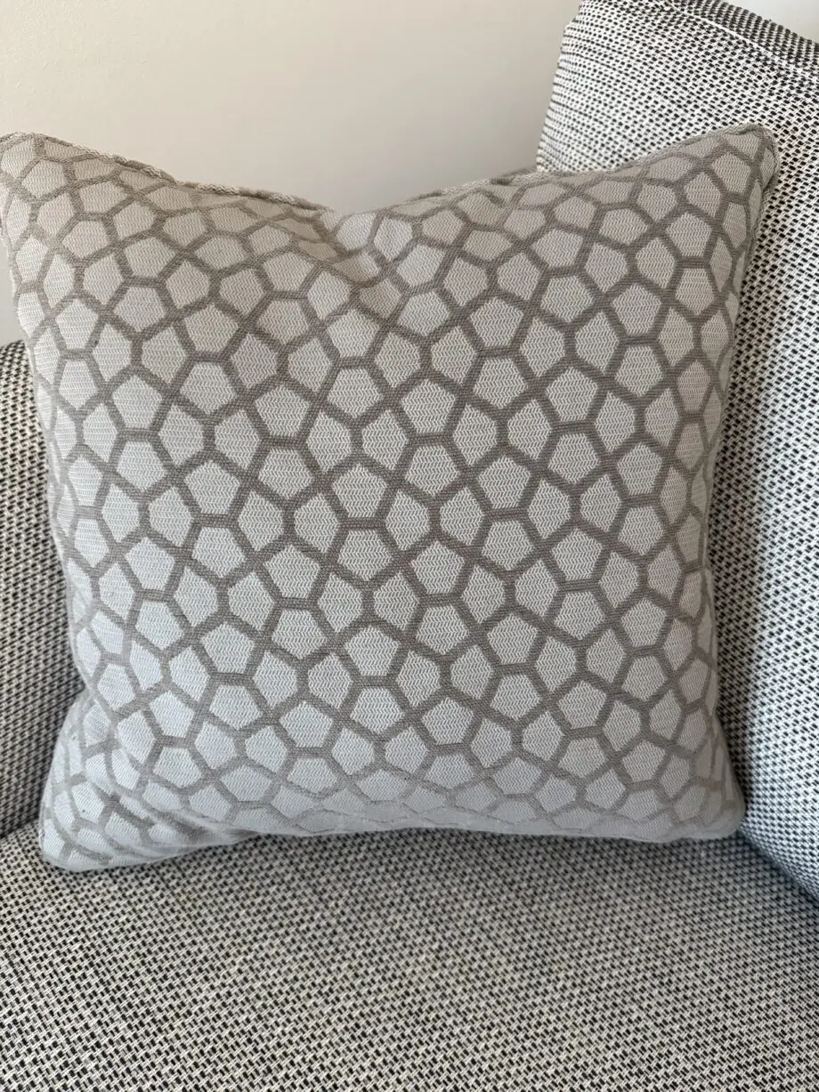 DFS Grey Libby 3 seater & chair