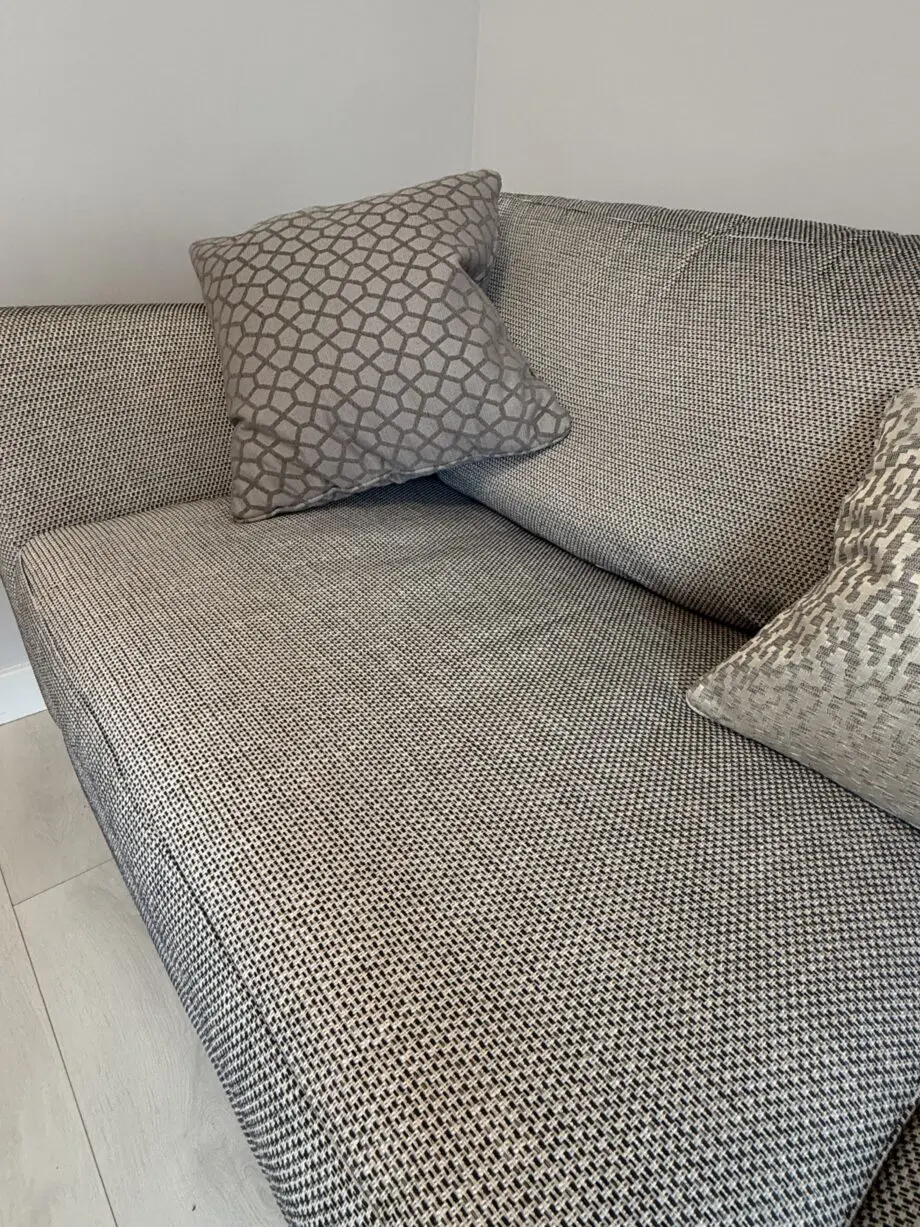 DFS Grey Libby 3 seater & chair