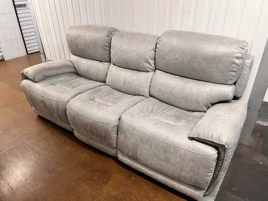 Grey colour 3 setter electric recliner