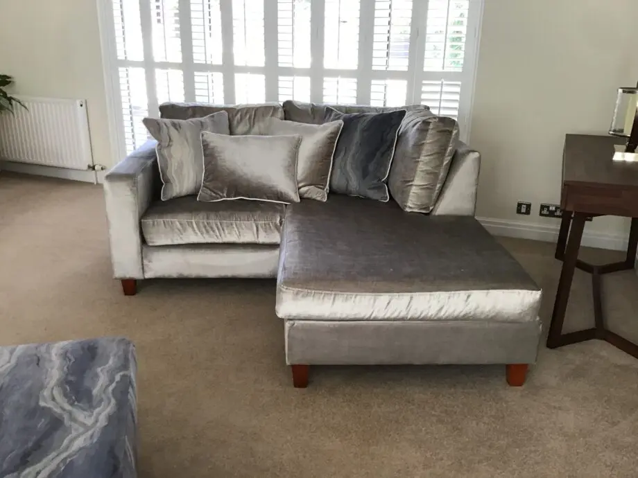 Bespoke sofas and large Ottoman