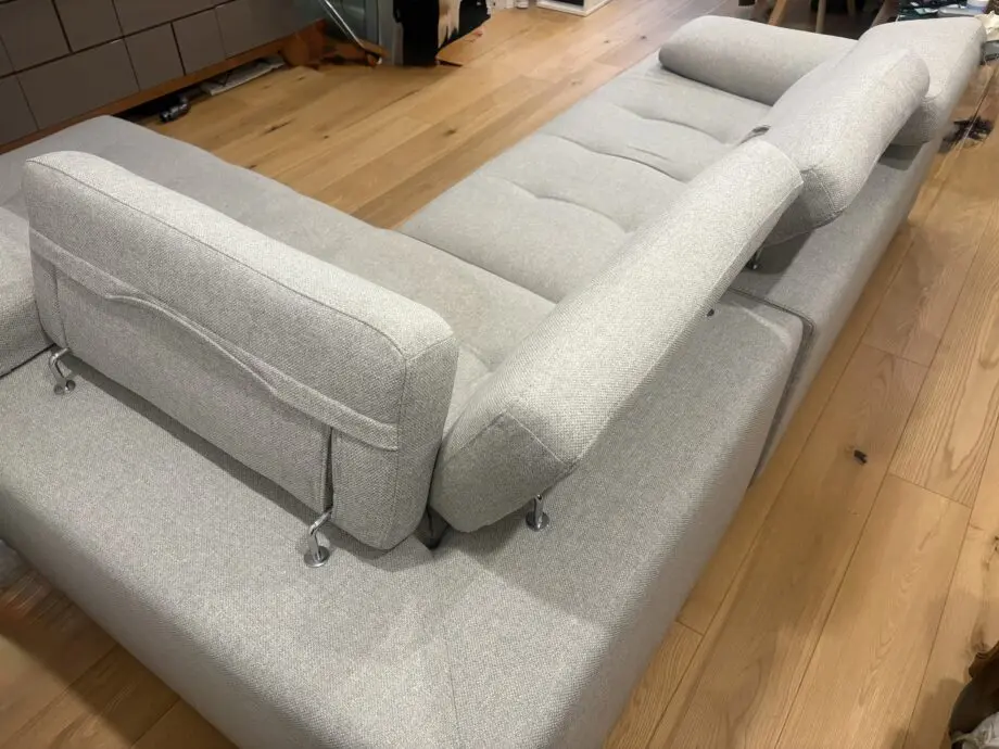 Luxury Italian-made Woollen Corner Sofa