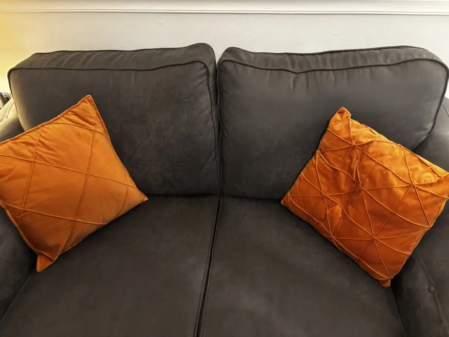 Wayfair grey 2 seater sofa