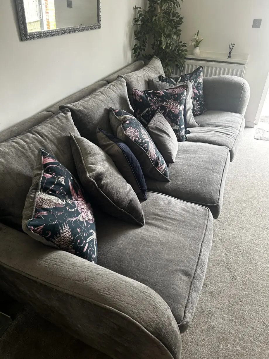 Renata 4 seater split sofa