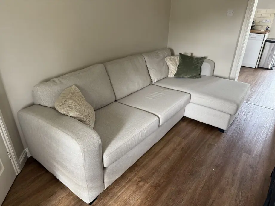 DFS Layla Sofa in Platinum (Beige)
