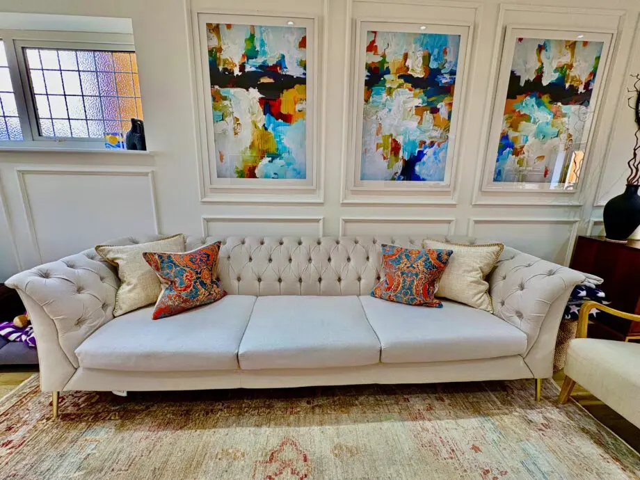 FOR SALE – Chesterfield Modern 3-Seater Sofa