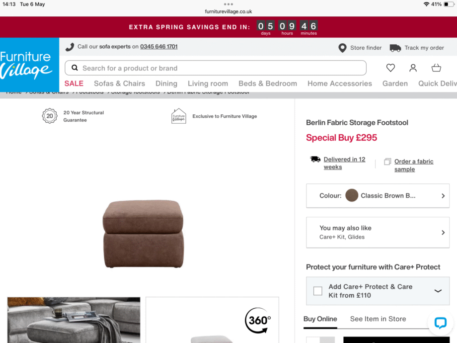 Corner sofa with recliners