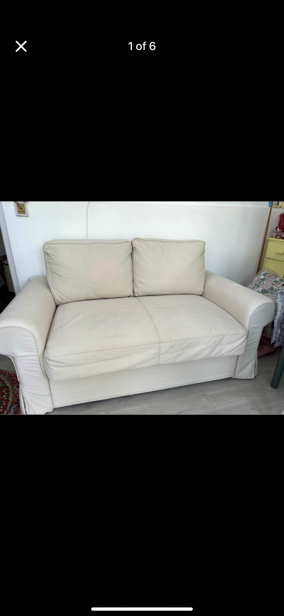 Ikea 2 seat sofa bed