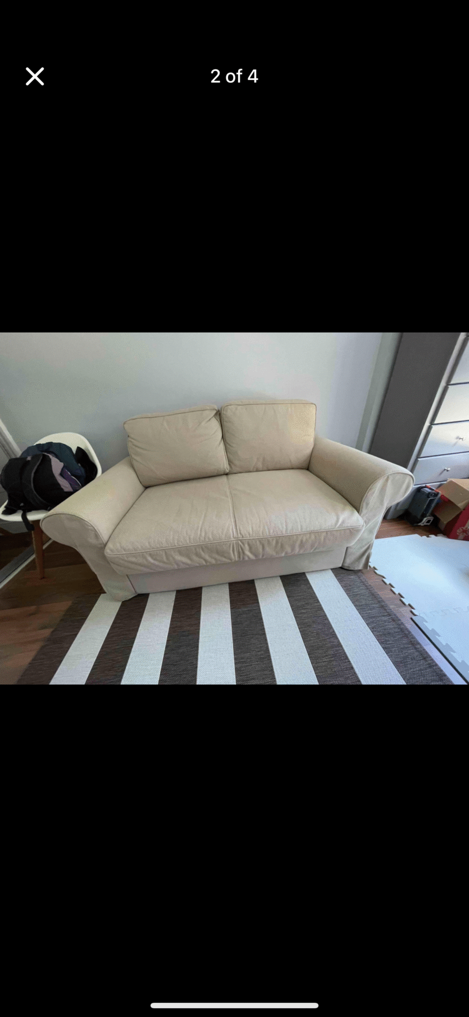 Ikea 2 seat sofa bed