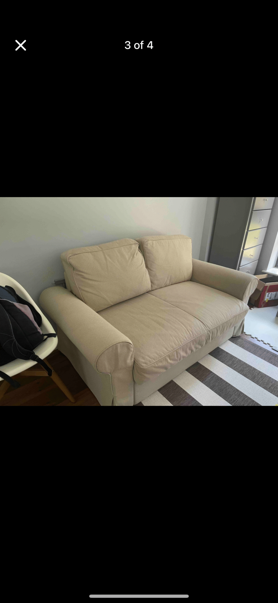 Ikea 2 seat sofa bed