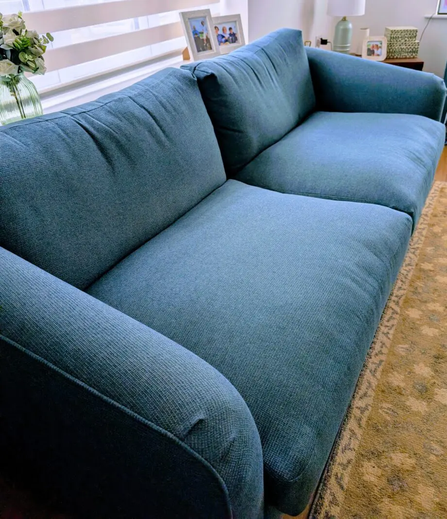 2 Next Sofas in Teal colour (4 seater & 2 seater)