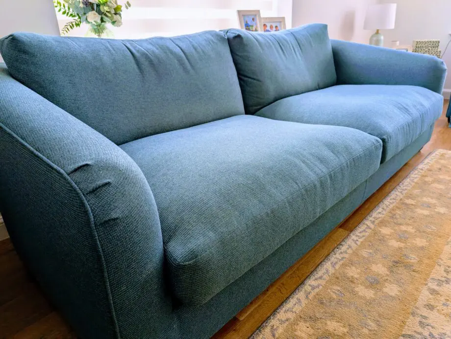 2 Next Sofas in Teal colour (4 seater & 2 seater)
