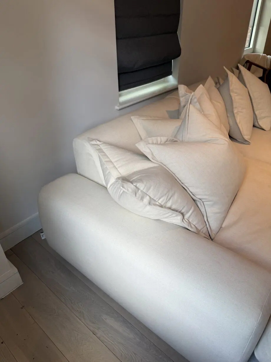 Loaf Medium Chaise Sofa (Shortbread Colour)