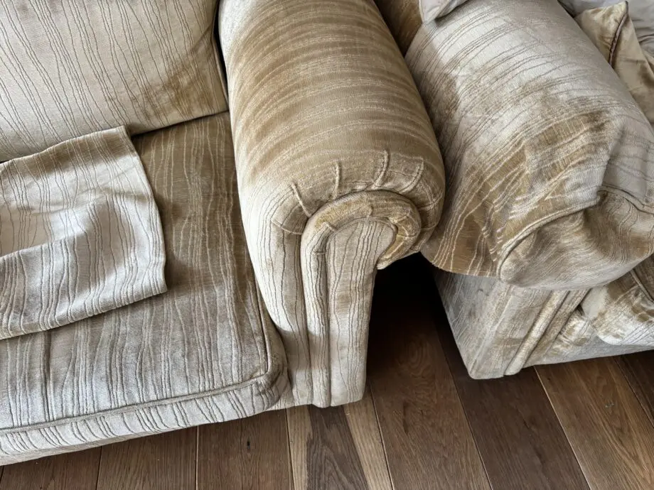 Duresta 3 seater and 2.5 seater sofas
