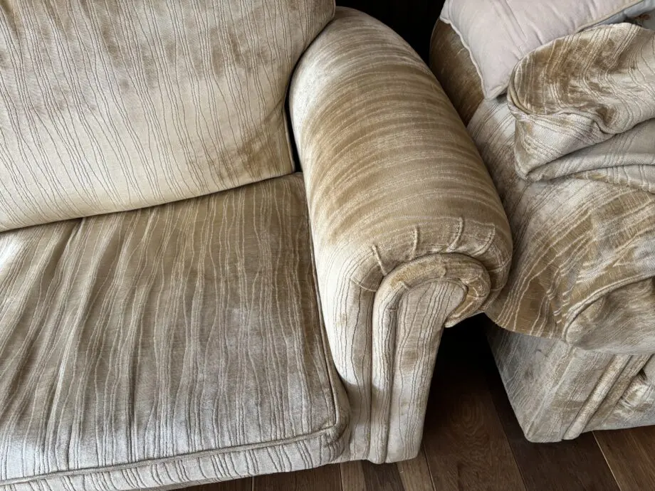 Duresta 3 seater and 2.5 seater sofas