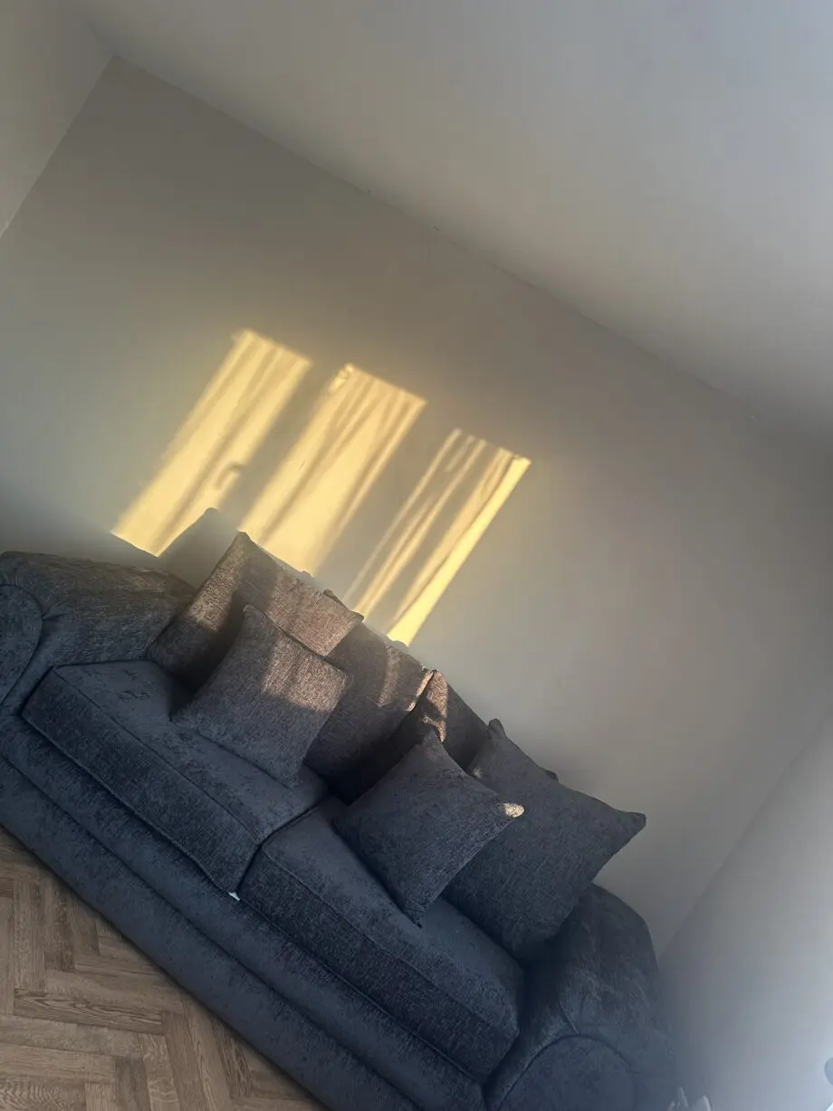 Grey sofa amazing condition only had it since December