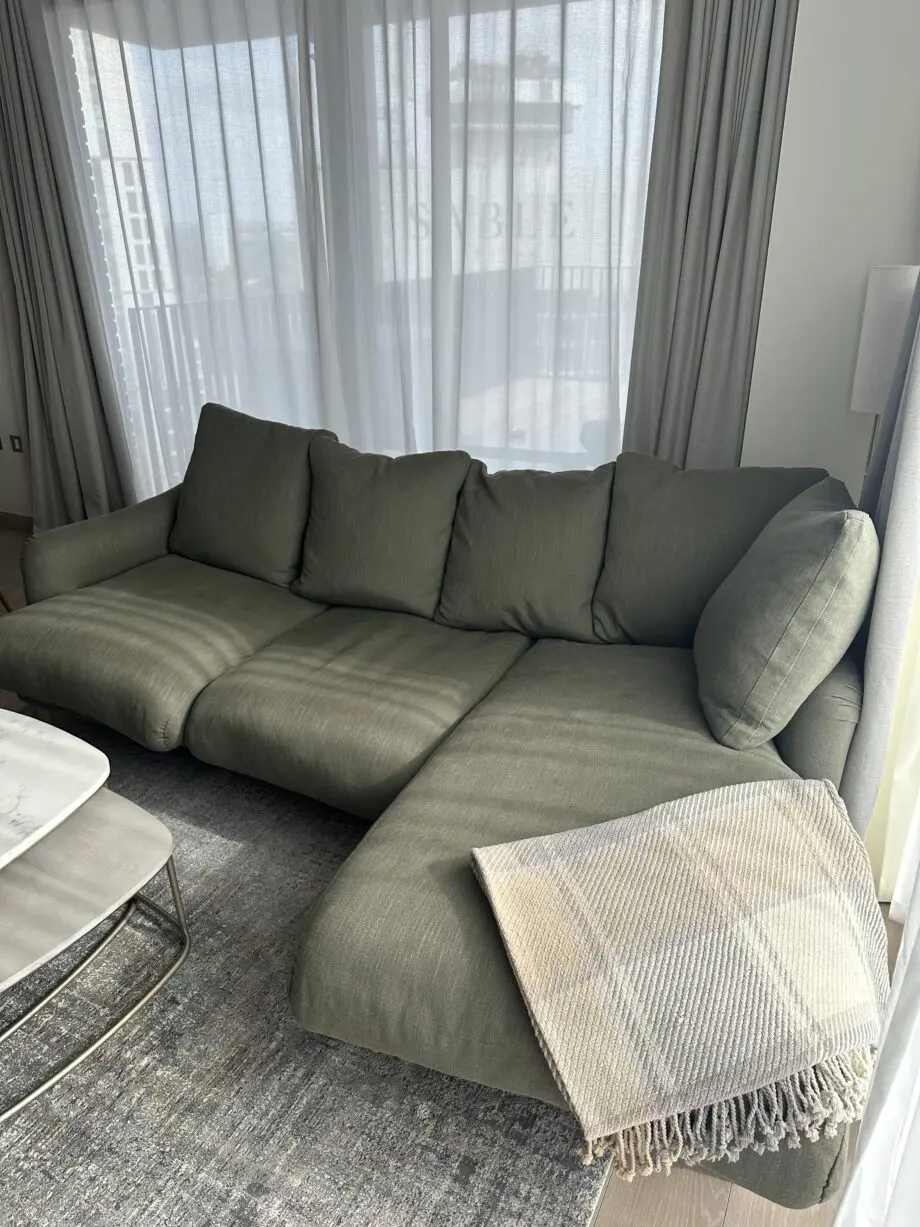 Loaf Green Chill-Seeker Corner Sofa