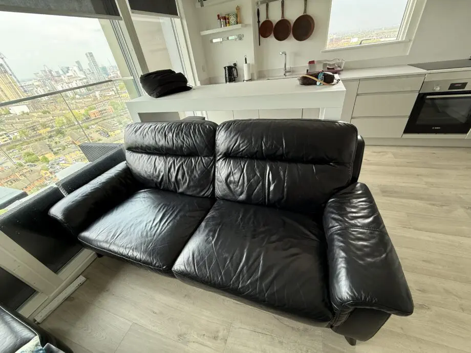 Leather sofa