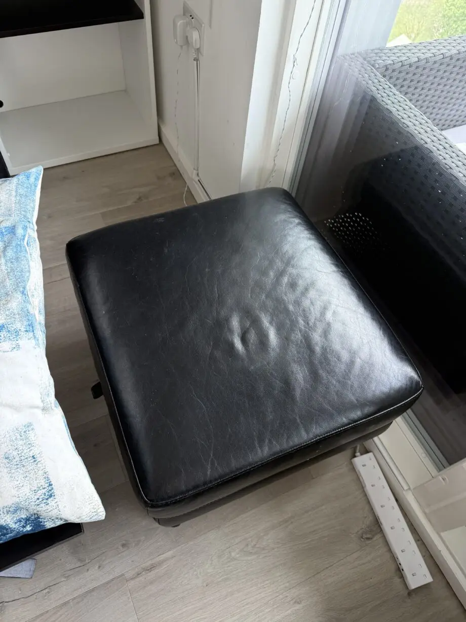 Leather sofa