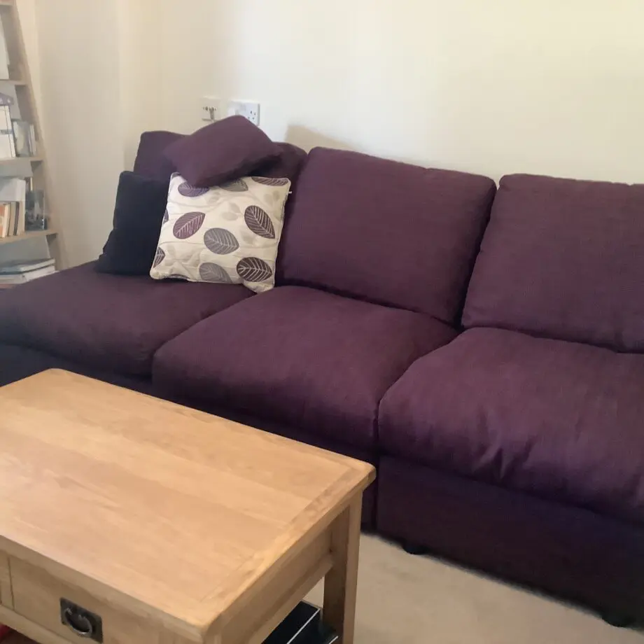 Sofa Sofa corner units ,aubergine