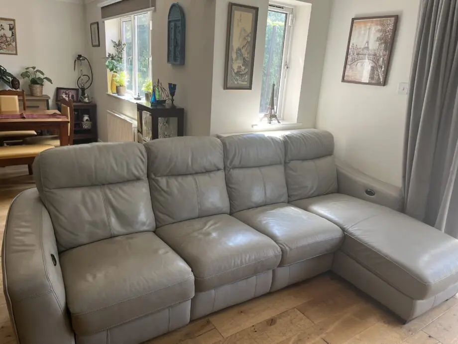 Furniture Village Grey Corner Sofa