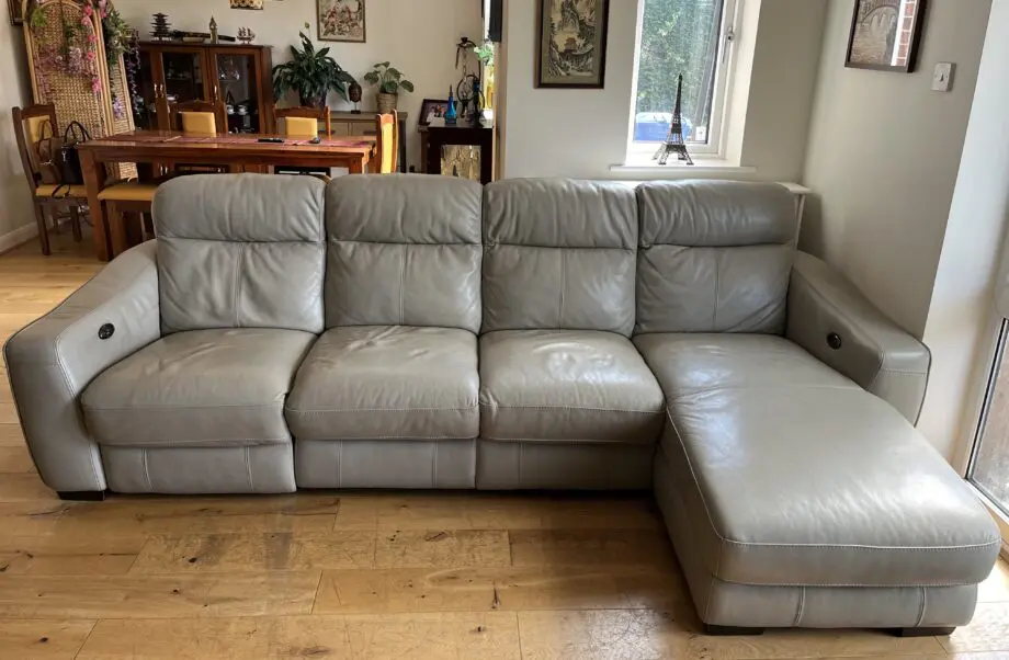 Furniture Village Grey Corner Sofa
