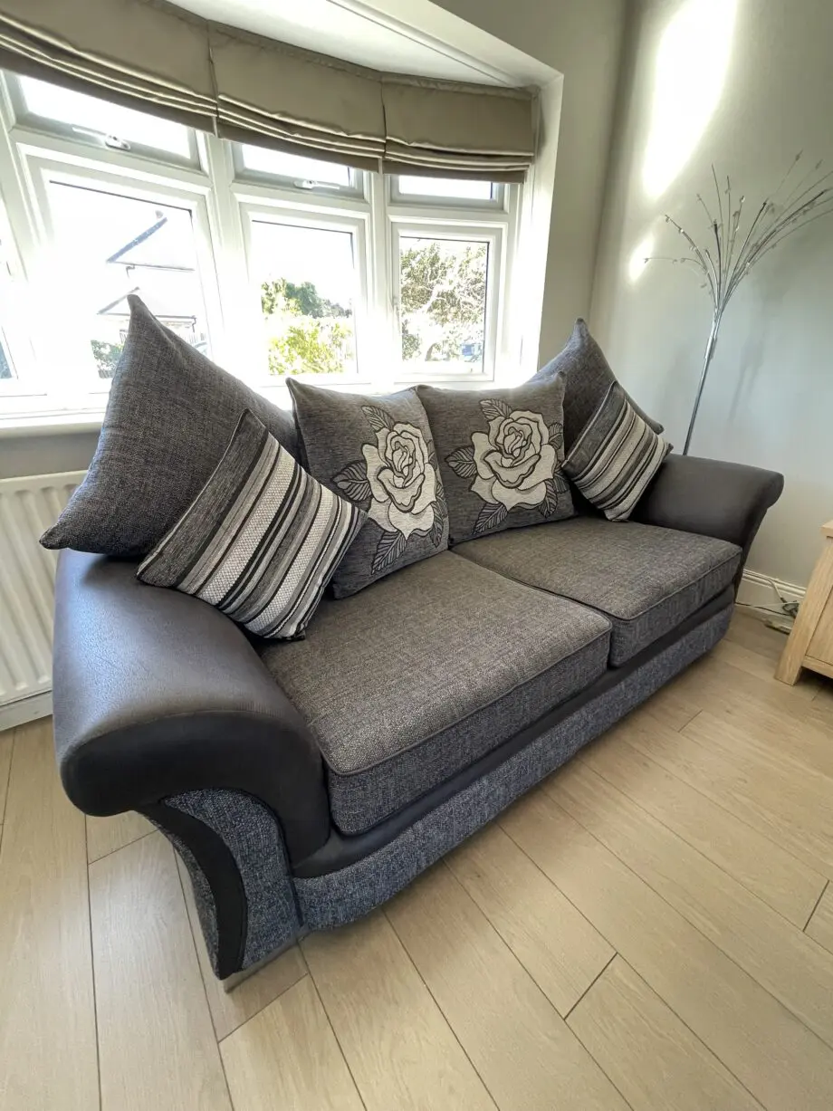 SCS Sofa Set - 3 Seater, 3 Seater, Matching Footstool