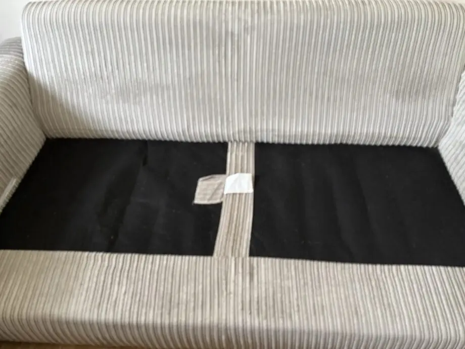 Dfs mink 3 seater sofa