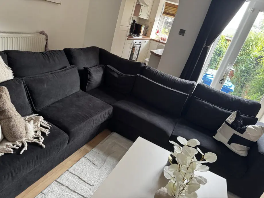 Soho , sofa club sofa in black