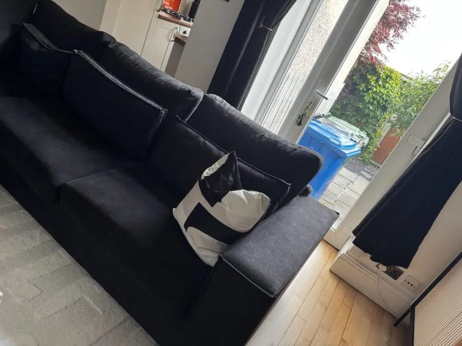 Soho , sofa club sofa in black