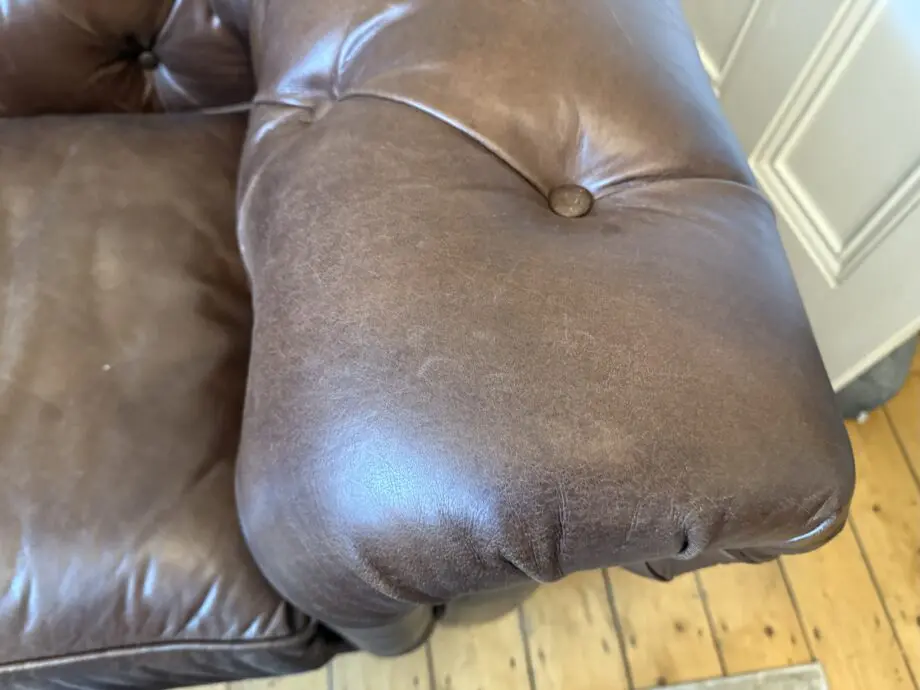 John Lewis Halo Earle Chesterfield 3 seater in Antique Whisky