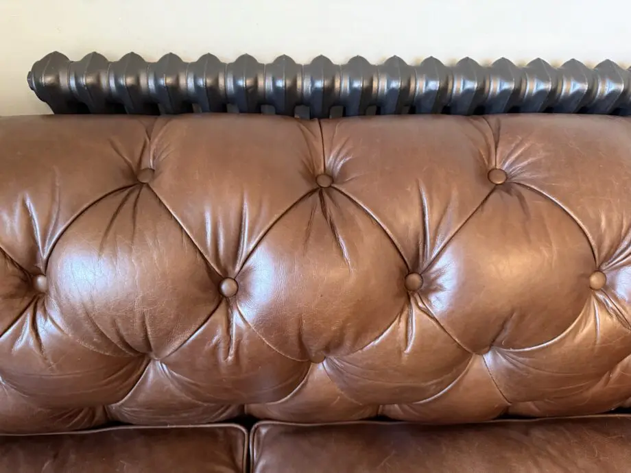John Lewis Halo Earle Chesterfield 3 seater in Antique Whisky