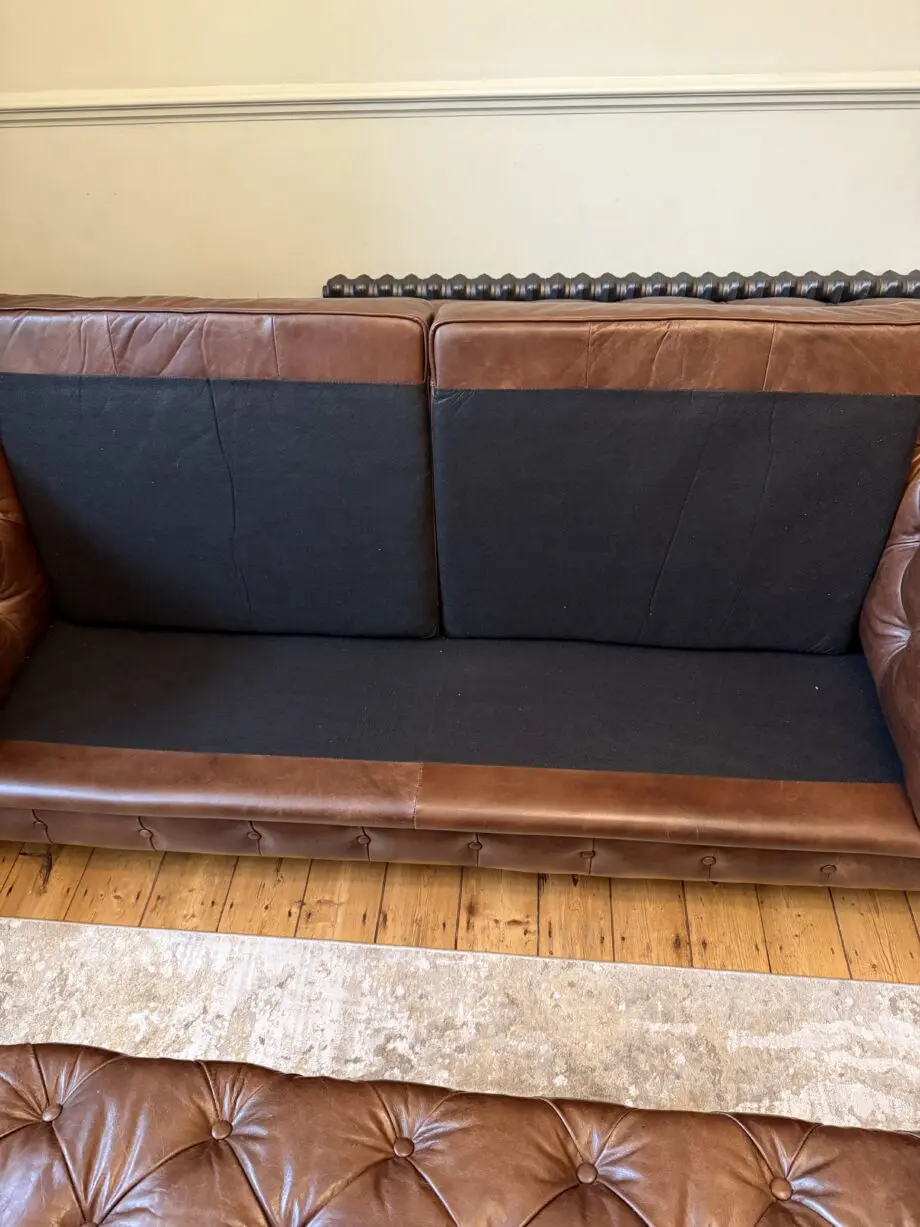 John Lewis Halo Earle Chesterfield 3 seater in Antique Whisky