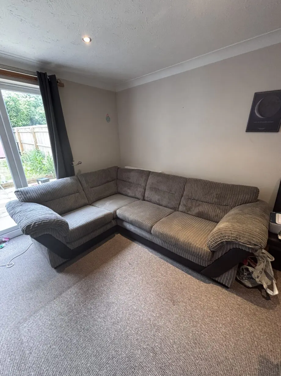 DFS Right Hand Facing Arm 2 Piece Corner Sofa