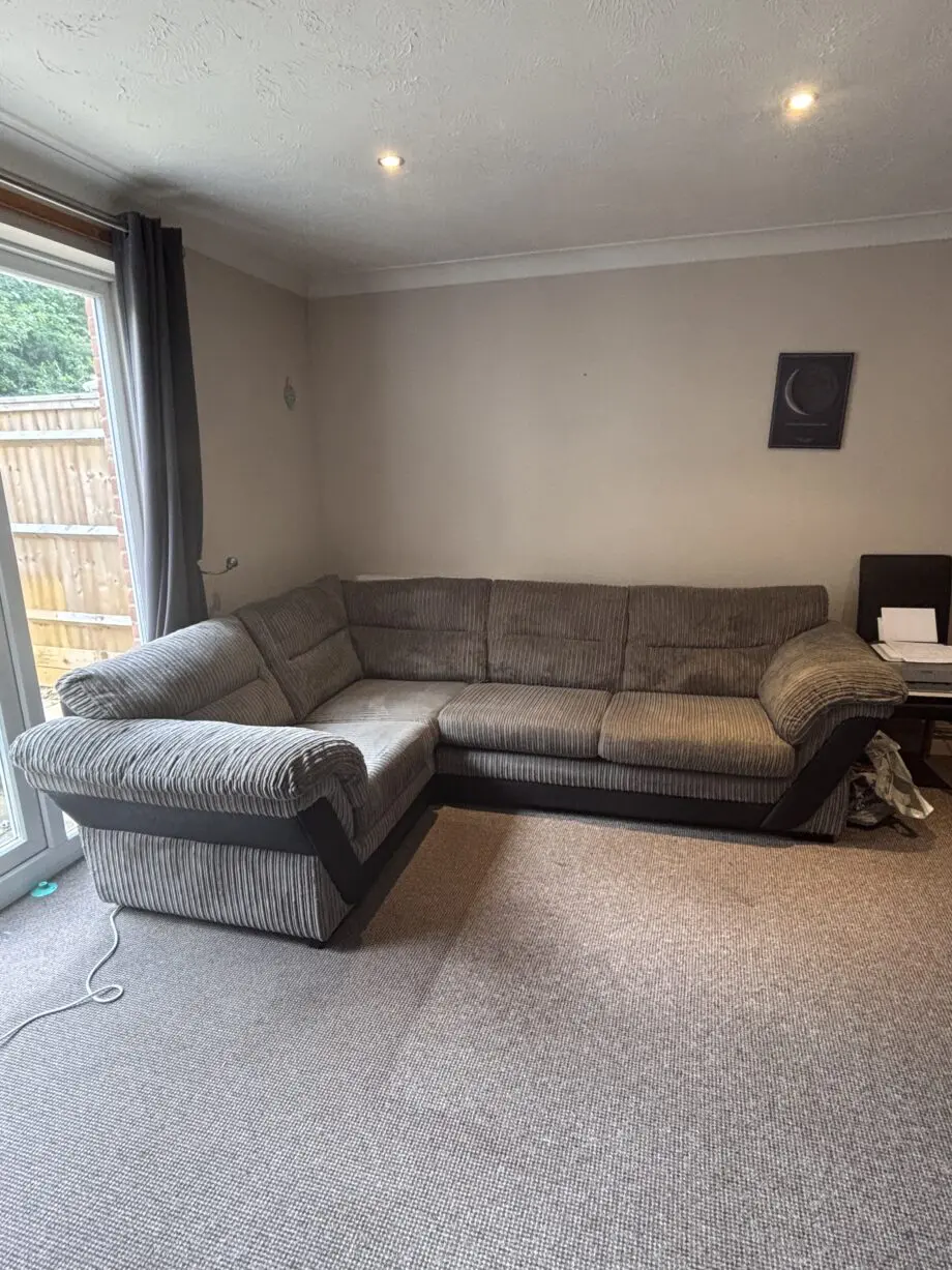DFS Right Hand Facing Arm 2 Piece Corner Sofa